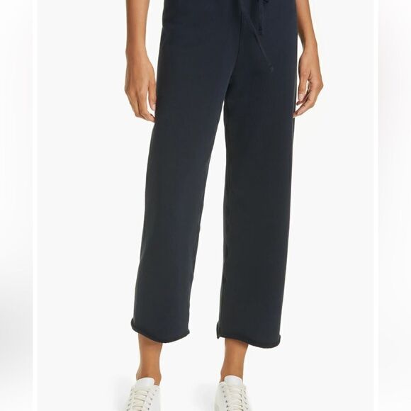 Frank & Eileen Catherine Favorite Cropped Wide Sweatpants Triple Fleece $188 - Picture 7 of 13